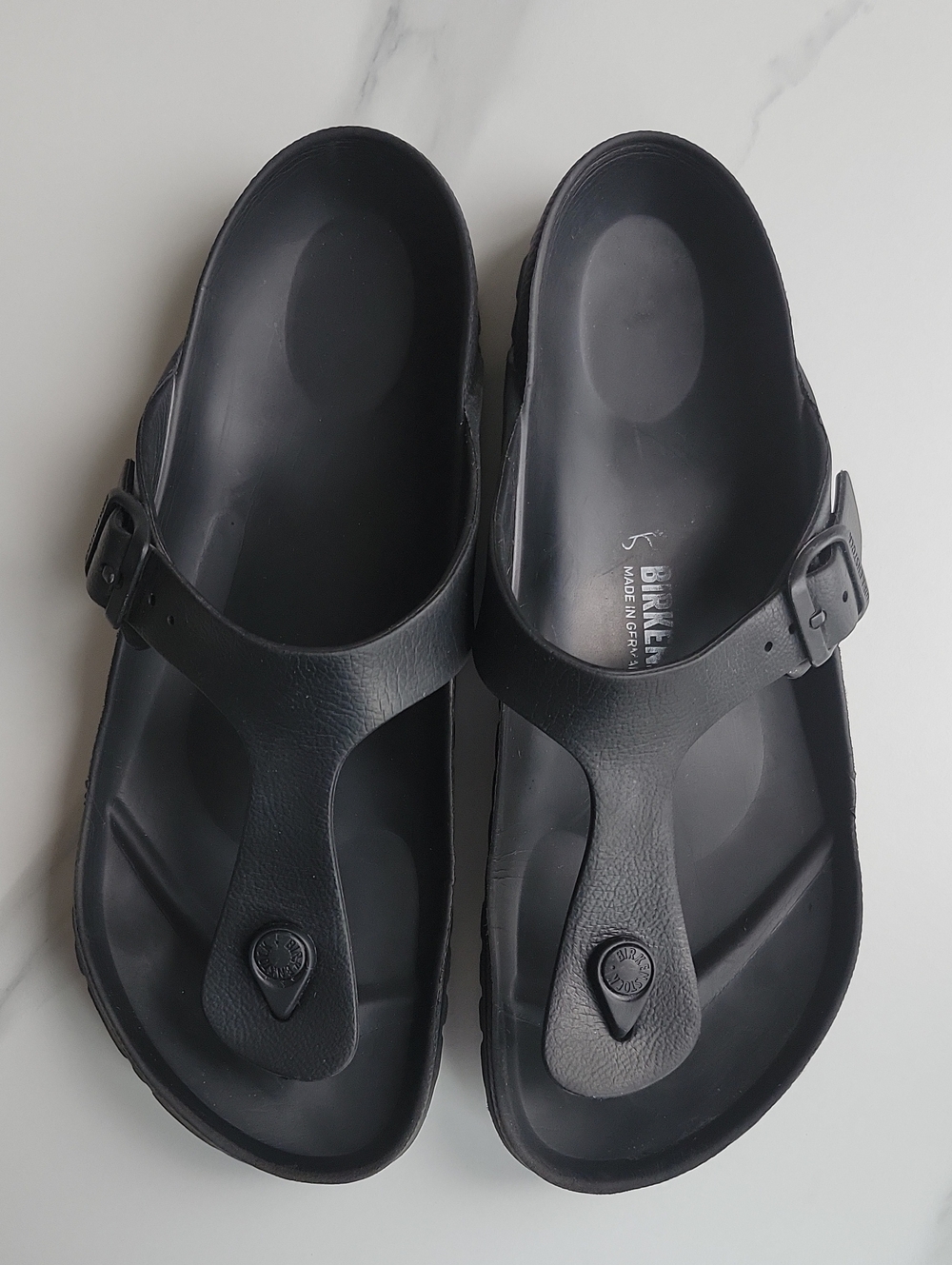 Birkenstock Gizeh Essential Eva Black Sandals